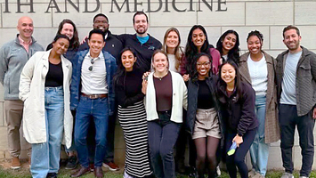 Residents from the Physical Medicine and Rehabilitation Residency Progam at MedStar Health, pose for a photo.