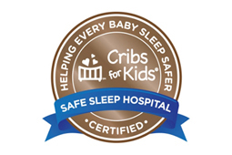 Safe Sleep Hospital award badge