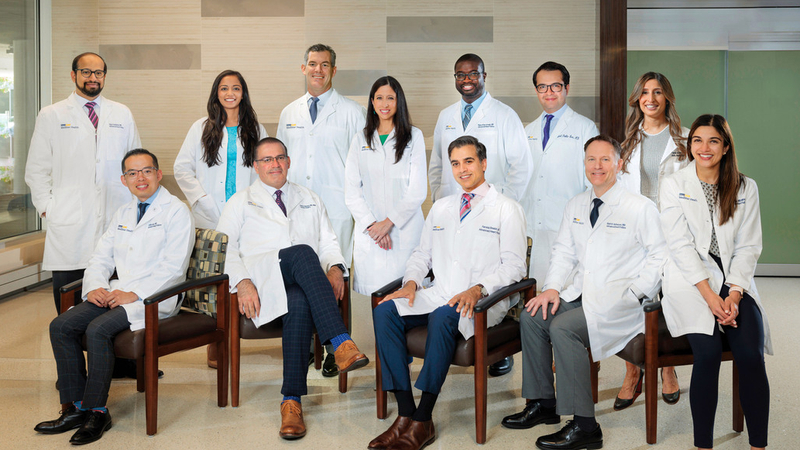 A team of heart failure specialists pose for a photo at MedStar Health.