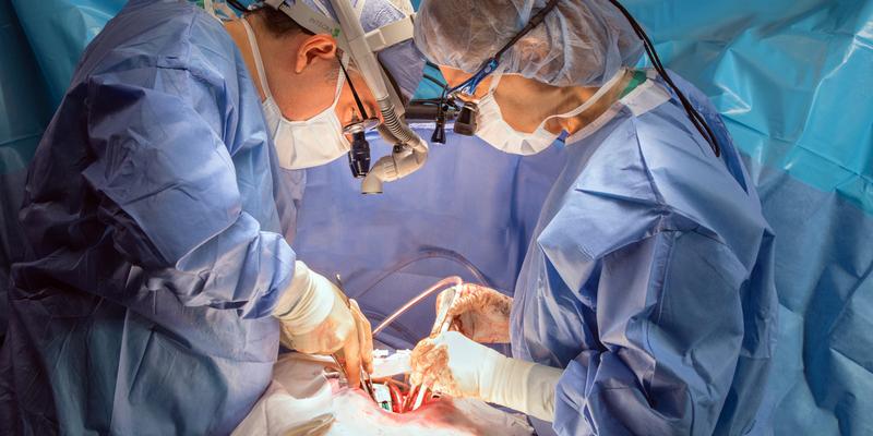 A MedStar surgeon performs heart surgery at MedStar Washington Hospital Center.