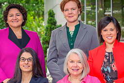 A group of maternal and fetal medicine providers from MedStar Health pose for a group photo.