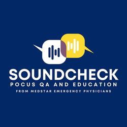 SoundCheck logo - Emergency Medicine Podcast