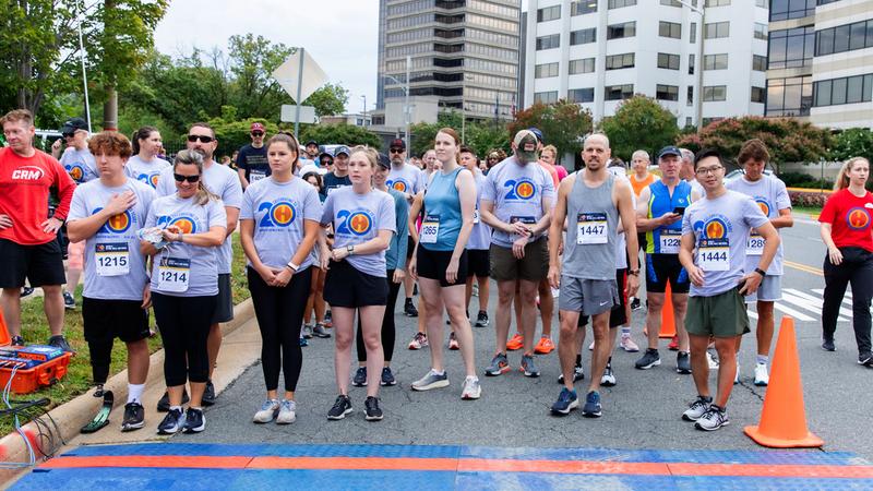 Wheelchair athletes compete in the annual Super H 5K Run, Walk & Wheel