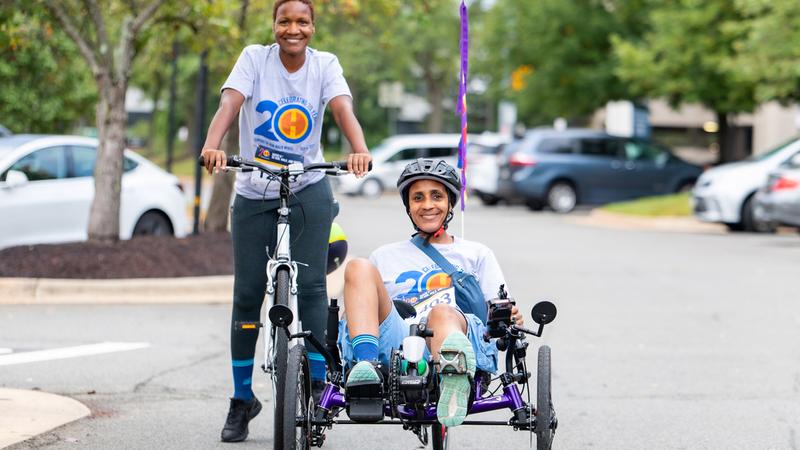 Wheelchair athletes compete in the annual Super H 5K Run, Walk & Wheel