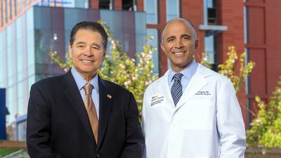 Portrait of Dr Jay Khanna and Daniel D'Aniello