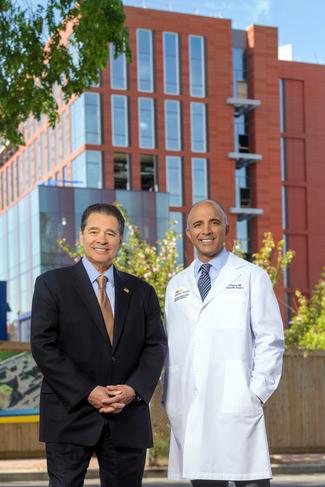 Portrait of Dr Jay Khanna and Daniel D'Aniello