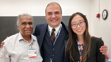 Graduates from the Transplant Medical Kidney Liver Pathology Fellowship program at MedStar Health.