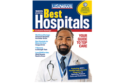 US News 50 Best Hospitals magazine cover